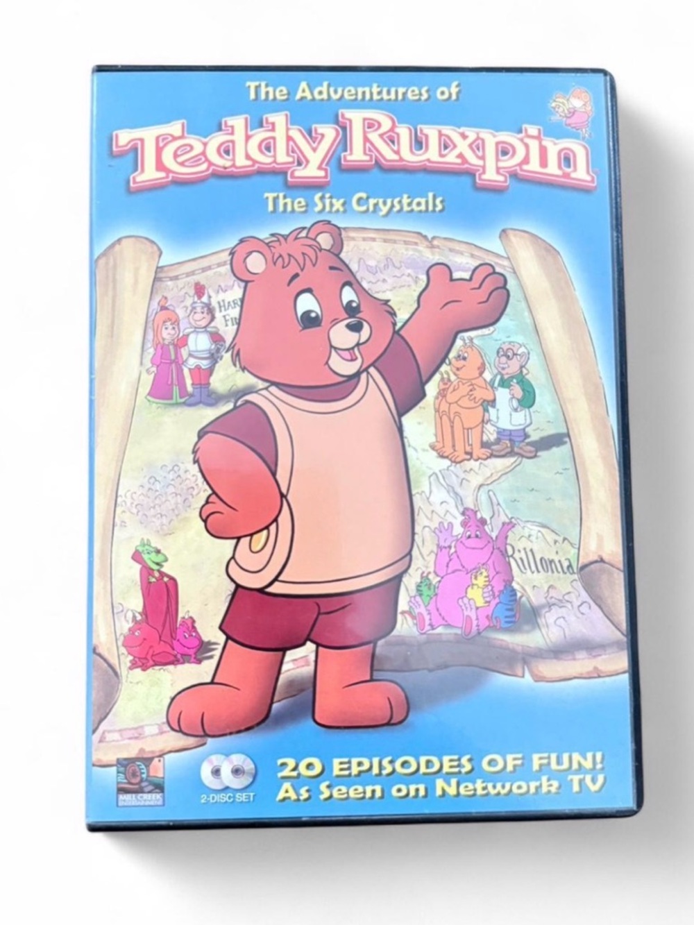 Teddy Ruxpin: The Six Crystals DVD (2 Disc) - Brown Bear Adventure